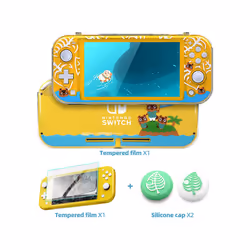Protective Case Compatible-Nintendo Switch Lite Transparent Protective Cover for Switch Lite Console Case for Switch Lite - L ...