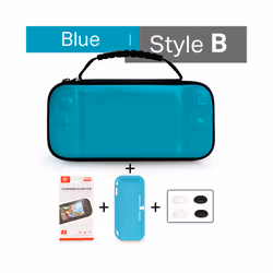 New For Nintend Switch Lite Portable Bag Storage for Switch Mini Protector Case for Nintendo Switch Mini Accessories - H-Blue ...