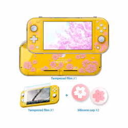 Protective Case Compatible-Nintendo Switch Lite Transparent Protective Cover for Switch Lite Console Case for Switch Lite - T ...