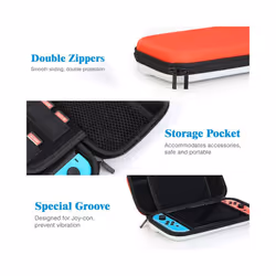 HEYSTOP for Nintendo Switch Storage Bag Luxury Waterproof Case for Nitendo Nintendo Switch NS Console Joycon Game Accessories - Ocean