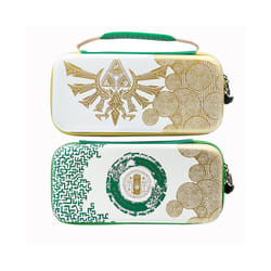 Carrying Case with Thumb Grips for Nintendo Switch, The Legend of Zelda Tears of the Kingdom - White Case