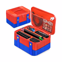 Large Carrying Protective Case For Nintendo Switch Oled Console Pro Controller Travel Storage Bag Case For Switch Accessories ...