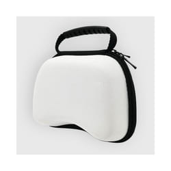 Data Frog EVA Hard Protective Case for PS5/PS4 Gamepad Travel Portable Storage Bag for Switch Pro/PS3/Xbox One 360/Xbox - white