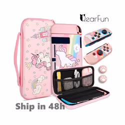 Portable Protective Carrying Case For Nintendo Switch Storage Bag Travel Protective Case Cover Game Accessories Girls Gifts - ...