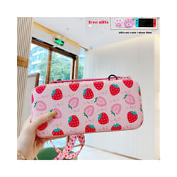 For Nintendo Switch/Lite Console Storage Bag Protective Shell Hard Case Cover for Nintendo Switch Carrying Bag Game Accessory - Switch StrawberryBag