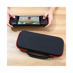 Carrying Case for Hori Split Pad Pro Portable Hard Shell Carrying Case for Switch Hori Split Pad Pro & Binbok Joy Pad C - Bla ...