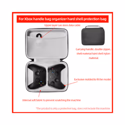 Dual Controllers Carrying Bag For Sony PS4 PS5 Gamepad Nylon Storage Case Shockproof Protective Handbag For Switch Pro/ - 1PCS