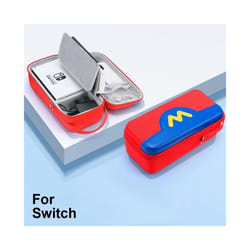 BANGSHE Large Capacity Storage Bag Compatible with Nintendo Switch Protective Carrying Case Hard Shell for Switch Oled Console - A387