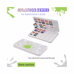 2024 Splatoon style Storage Bag for Nintendo Switch OLED Protective Shell Cover Carrying Case for Switch OLED Game Accessorie ...