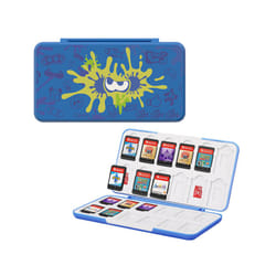 Splatoon3 Switch Storage Carry Bag Accessories Kit Cover Protective Case Ns Stand Bracket With Grips for Nintendo Switch - 24card case 1
