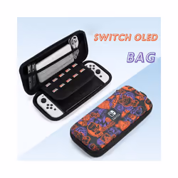 Scarlet Violet For Nintendo Switch OLED EVA Carrying Case Set Bag Base Housing Keycap Shell Game Accessories - SW OLED Bag