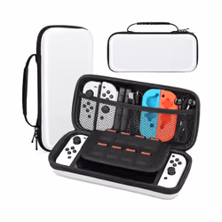Case for Nintendo Switch & OLED Model Protective Hard Portable Travel Carry Case Shell Pouch for Nintendo Switch Console - A- ...