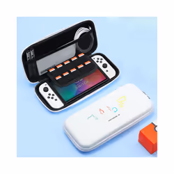 Nintend Switch Case Portable Waterproof Hard Protective Storage Bag for Nintendo Switch OLED Console & Game Accessories - Switch OLED Case