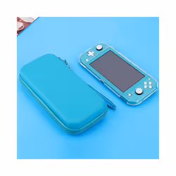 Protective Travel Case Handheld Hard Shell Game Cards Case Carrying Case Storage Bag for Nintendo Switch Lite - blue
