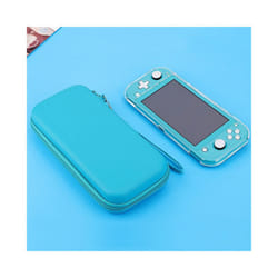 Protective Travel Case Handheld Hard Shell Game Cards Case Carrying Case Storage Bag for Nintendo Switch Lite - blue