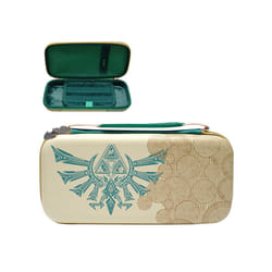 Portable Storage Bag Carrying Case for Nintendo Switch OLED Hard Shell Card Box Case for Nintendo Switch Gaming Accessories - Green hosting bag