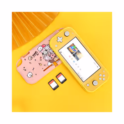 Dropship Cute Cartoon TPU Cover For Nintend Switch Lite Console Protective Soft Case Shell for Nintendo Switch Lite Accessories - Pink