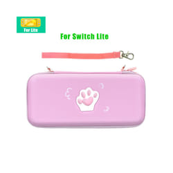 Sakura Pink Portable Storage Bag for Switch Travel Carrying Cherry Blossoms Bag Case for Nintendo SwitchGame - For switch Lite Pink