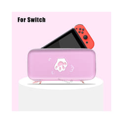 Sakura Pink Portable Storage Bag for Switch Travel Carrying Cherry Blossoms Bag Case for Nintendo SwitchGame - For SWITCH Pink