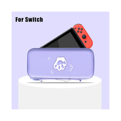 Sakura Pink Portable Storage Bag for Switch Travel Carrying Cherry Blossoms Bag Case for Nintendo SwitchGame - For SWITCH Purple