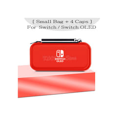 Nintend Switch OLED Covers Storage Bag EVA Case Screen Protector  Clear Shell Silicone Caps For Nintendo Switch OLED Accessories - Bag D