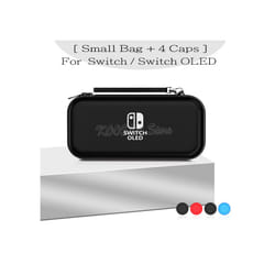 Nintend Switch OLED Covers Storage Bag EVA Case Screen Protector  Clear Shell Silicone Caps For Nintendo Switch OLED Accessories - Bag E