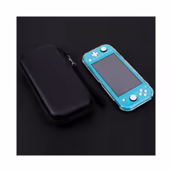 Protective Travel Case Handheld Hard Shell Game Cards Case Carrying Case Storage Bag for Nintendo Switch Lite - black