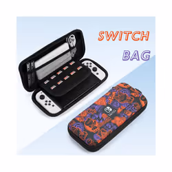 Scarlet Violet For Nintendo Switch OLED EVA Carrying Case Set Bag Base Housing Keycap Shell Game Accessories - Switch Bag