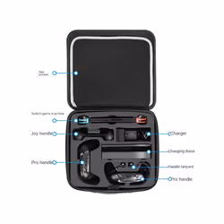 Carrying Storage Case Compatible with Nintendo Switch/Switch OLED Model Accesorios, Switch Case with Protective Travel Bag - large
