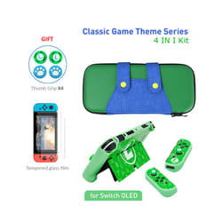 ) New Nintend Switch Storage Bag Mari Style Protective Carrying Case for Nintendo Switch OLED Game Accessories Gamer Gift - S(Switch OLED