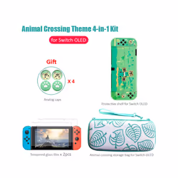 ) Cute Storage Bag Animal Style for Nintendo Switch OLED Portable Carrying Case Nintend Switch OLED Game Accessories - C(SWIT ...