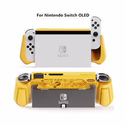 For Nintendo Switch Case TPU Grip Protective shell Shockproof Armor Back Cover for nintendo switch Oled case dust-proof - Swi ...