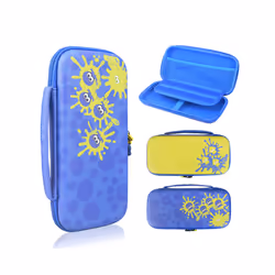 Splatoon3 Switch Storage Carry Bag Accessories Kit Cover Protective Case Ns Stand Bracket With Grips for Nintendo Switch - ba ...
