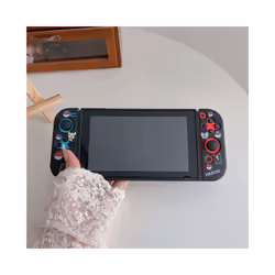 Anime Cartoon Pikachu Protective Shell Cover For Nintendo Switch NS OLED Game Console Controller Gaming Accessorie Split - A, Switch-NS