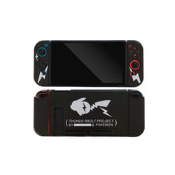 Anime Cartoon Pikachu Protective Shell Cover For Nintendo Switch NS OLED Game Console Controller Gaming Accessorie Split - D, Switch-NS