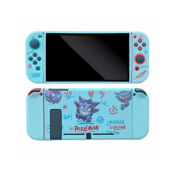 Anime Cartoon Pikachu Protective Shell Cover For Nintendo Switch NS OLED Game Console Controller Gaming Accessorie Split - H, Switch-NS