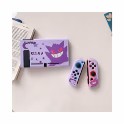 Cartoon Anime Gengar Protector Case for Nintendo Switch Game Accessories NS Joy-Con Controller Anti-fall Protective Cover - Gengar, Switch-NS