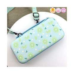 Sakura Pink Portable Storage Bag for Switch Travel Carrying Cherry Blossoms Bag Case for Nintendo SwitchGame - For Switch Lemon