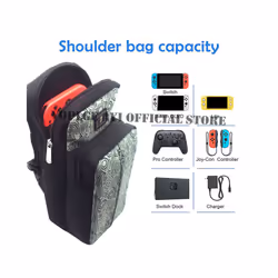 Nintend Switch /Lite Single Should Bag Cute Travel Carrying Case Storage Backpack for Nitendo Nintendo Switch Accessories - 3