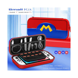 Game Console  Accessories Travel Carrying Case for Nintendo Switch OLED NS SwitchOLED Storage Pouch Shoulder Bag Game Cards - Small Bag