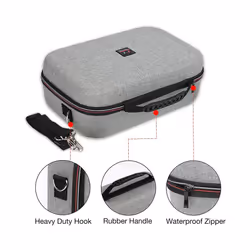 Carrying Storage Case Compatible with Nintendo Switch/Switch OLED Model, Switch Case with Protective Travel Carrying Bag - Gr ...