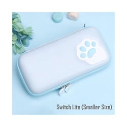 2021 For Nintendos Nintend Switch Bag Cute Cat Portable Travel Carrying Case for Nintendo Switch/Lite Console Accessories - Switch Lite Blue