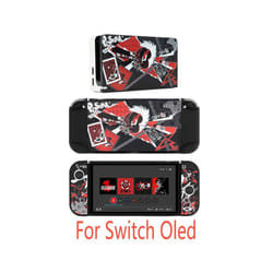 Hard Crystal Console Shell TV Dock Stand Protective Case Bag For Nintendo Switch Oled NS Joy-Con Cover Game Card Box Protector - Switch Oled and Dock