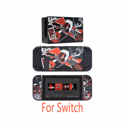 Hard Crystal Console Shell TV Dock Stand Protective Case Bag For Nintendo Switch Oled NS Joy-Con Cover Game Card Box Protecto ...