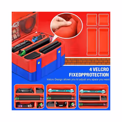 Large Carrying Protective Case For Nintendo Switch Oled Console Pro Controller Travel Storage Bag Case For Switch Accessories - Black