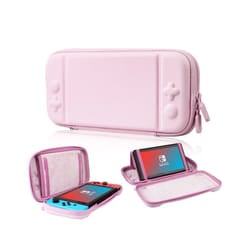 for Nintendo Switch Protective Storage Bag For Nintend Switch For Nitend NS Switch Console Case Game Accessories Various - Pink with Bracket