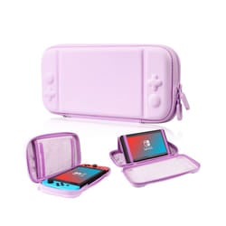 for Nintendo Switch Protective Storage Bag For Nintend Switch For Nitend NS Switch Console Case Game Accessories Various - Purple with Bracket