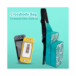 Shoulder Crossbody Storage Bag For Nintendo Switch Oled Dock Portable Travel Chest Bags NS Lite OLED Pouch Case Accessories - G