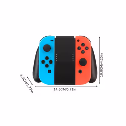 New Gaming Grip Handle Controller Comfort Grip Handle Bracket Support Holder For Nintend Switch Joy-Con Plastic Handle Bracket - Red