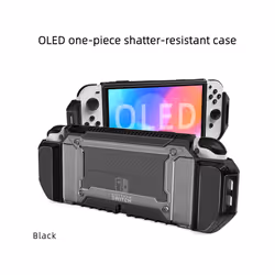 HEYSTOP Protective Cover Case for Nintendo Switch OLED Non-Slip Anti-Fall TPU Protective Shell Compatible with Switch OLED - ...
